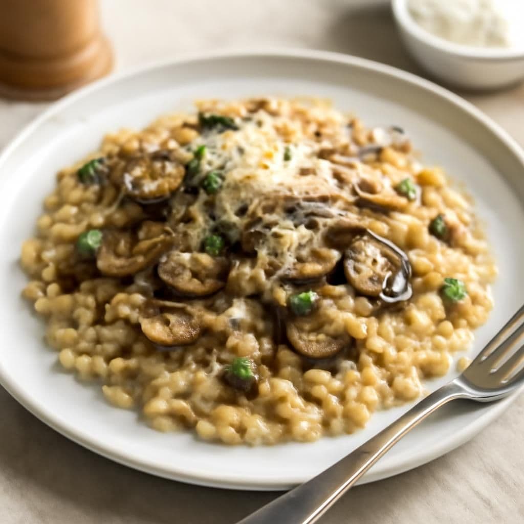 Risotto aux champignons